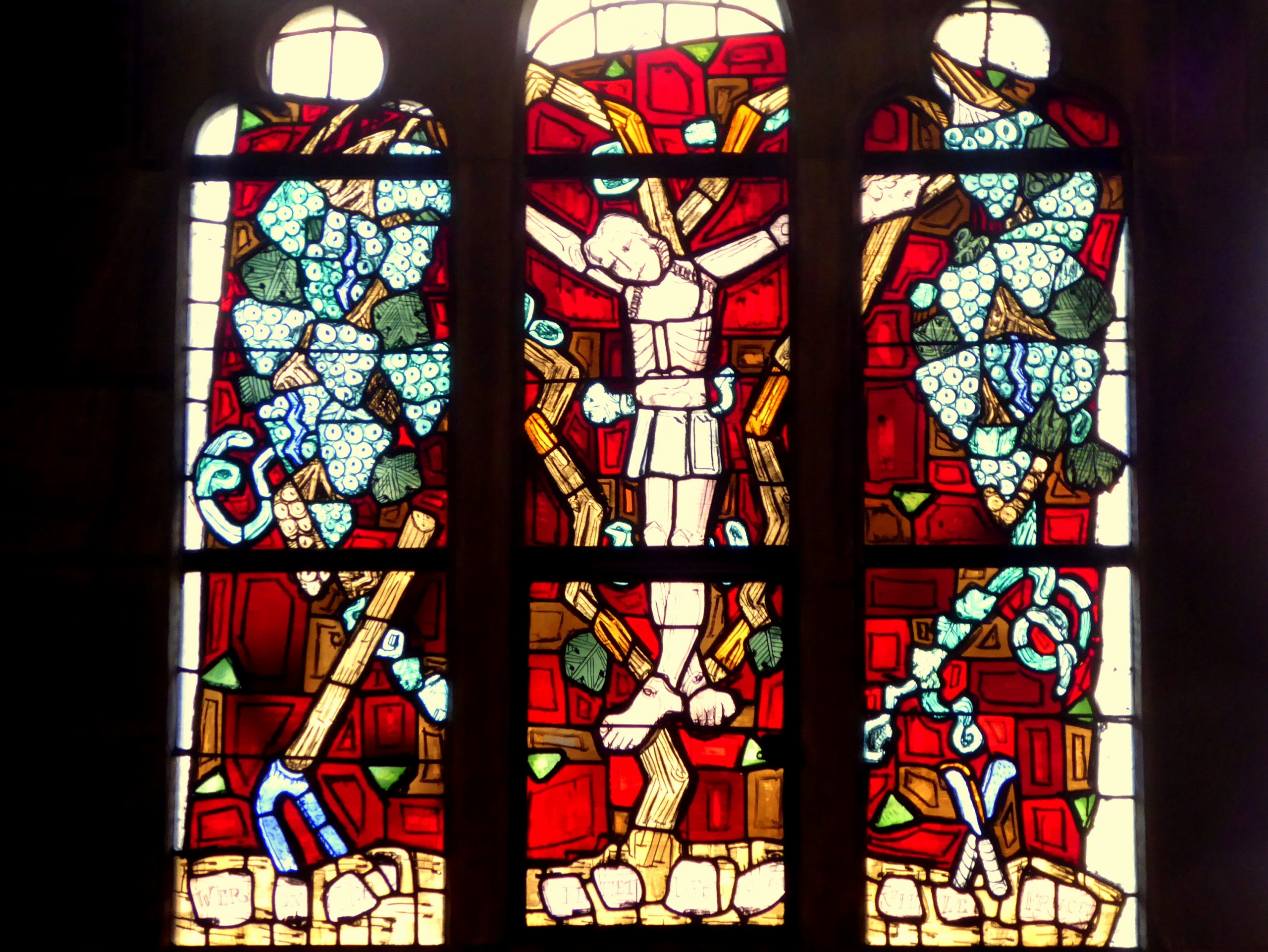 Fenster von Charles Crodel in der Kilianskirche Heilbronn
